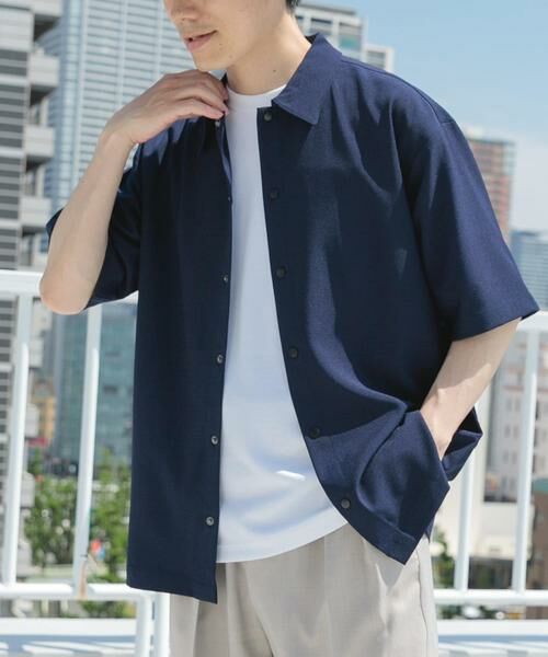 URBAN RESEARCH ITEMS / アーバンリサーチ アイテムズ シャツ・ブラウス | 2wayストレッチスナップ半袖シャツ | 詳細1