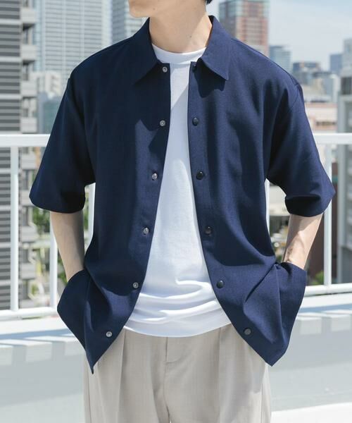 URBAN RESEARCH ITEMS / アーバンリサーチ アイテムズ シャツ・ブラウス | 2wayストレッチスナップ半袖シャツ | 詳細2