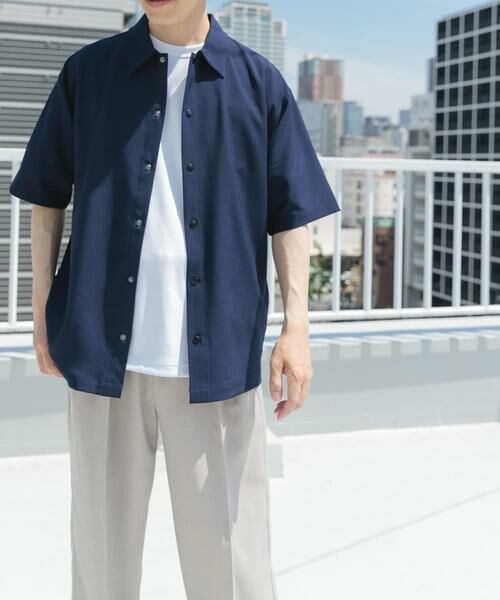 URBAN RESEARCH ITEMS / アーバンリサーチ アイテムズ シャツ・ブラウス | 2wayストレッチスナップ半袖シャツ | 詳細4