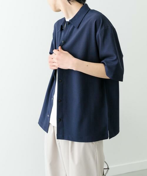 URBAN RESEARCH ITEMS / アーバンリサーチ アイテムズ シャツ・ブラウス | 2wayストレッチスナップ半袖シャツ | 詳細8