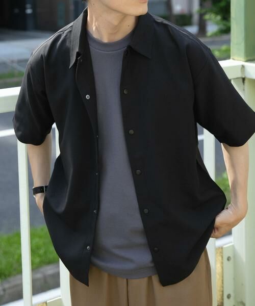 URBAN RESEARCH ITEMS / アーバンリサーチ アイテムズ シャツ・ブラウス | 2wayストレッチスナップ半袖シャツ | 詳細18