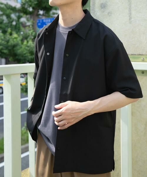 URBAN RESEARCH ITEMS / アーバンリサーチ アイテムズ シャツ・ブラウス | 2wayストレッチスナップ半袖シャツ | 詳細20