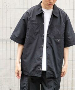 URBAN RESEARCH ITEMS / アーバンリサーチ アイテムズ シャツ・ブラウス | 『撥水/イージーケア/接触冷感/UVカット』タスランナイロンスナップボタン半袖シャツ