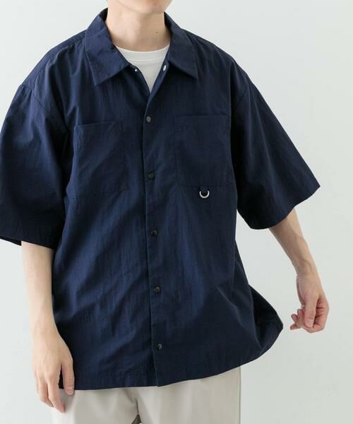 URBAN RESEARCH ITEMS / アーバンリサーチ アイテムズ シャツ・ブラウス | 『撥水/イージーケア/接触冷感/UVカット』タスランナイロンスナップボタン半袖シャツ | 詳細9