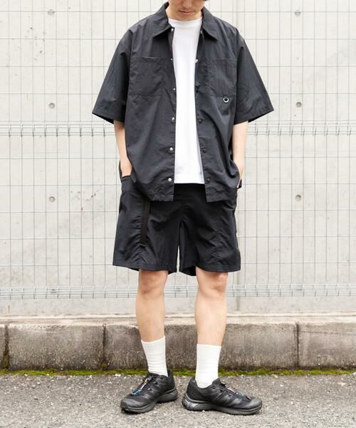 URBAN RESEARCH ITEMS / アーバンリサーチ アイテムズ シャツ・ブラウス | 『撥水/イージーケア/接触冷感/UVカット』タスランナイロンスナップボタン半袖シャツ | 詳細26