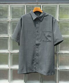 URBAN RESEARCH ITEMS / アーバンリサーチ アイテムズ シャツ・ブラウス | 『イージーケア/速乾/UVカット』『セットアップ対応』クイックドライリネンタッチ半袖シャツ