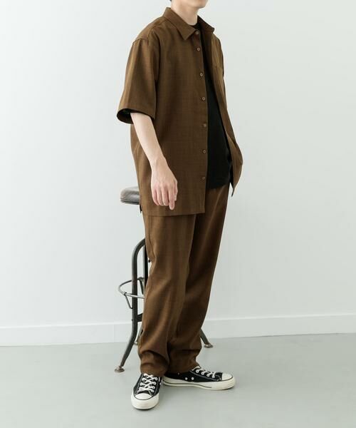 URBAN RESEARCH ITEMS / アーバンリサーチ アイテムズ シャツ・ブラウス | 『イージーケア/速乾/UVカット』『セットアップ対応』クイックドライリネンタッチ半袖シャツ | 詳細28