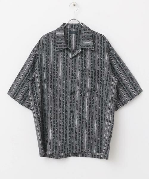 URBAN RESEARCH ITEMS / アーバンリサーチ アイテムズ シャツ・ブラウス | リーフプリントオープンカラー半袖シャツ | 詳細26