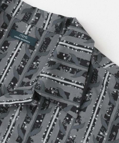 URBAN RESEARCH ITEMS / アーバンリサーチ アイテムズ シャツ・ブラウス | リーフプリントオープンカラー半袖シャツ | 詳細27