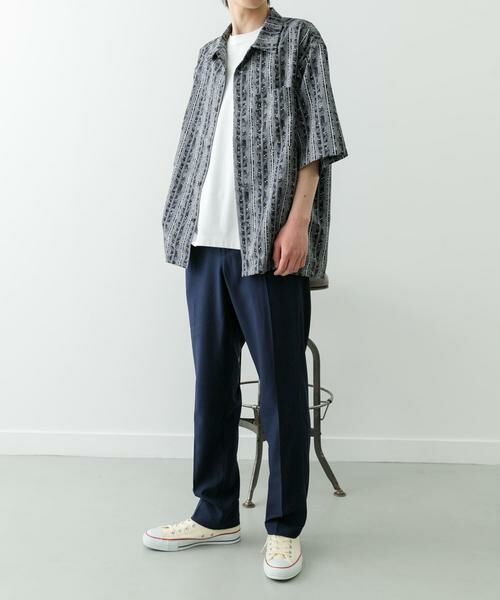 URBAN RESEARCH ITEMS / アーバンリサーチ アイテムズ シャツ・ブラウス | リーフプリントオープンカラー半袖シャツ | 詳細22