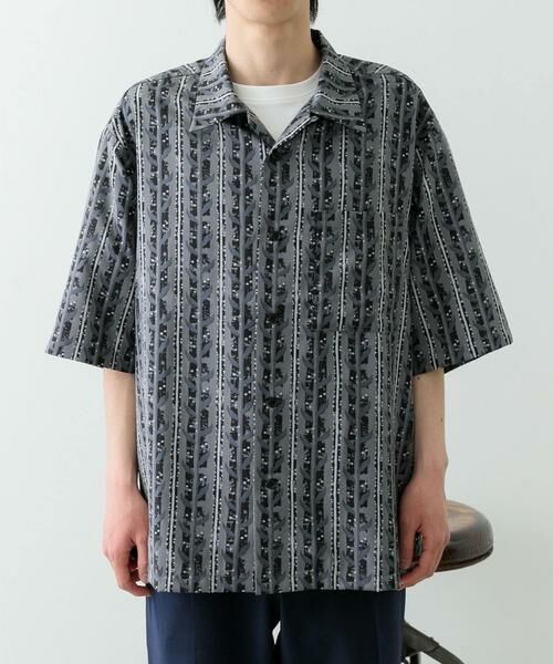 URBAN RESEARCH ITEMS / アーバンリサーチ アイテムズ シャツ・ブラウス | リーフプリントオープンカラー半袖シャツ | 詳細23