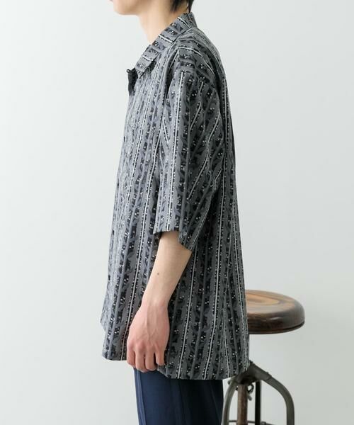 URBAN RESEARCH ITEMS / アーバンリサーチ アイテムズ シャツ・ブラウス | リーフプリントオープンカラー半袖シャツ | 詳細24
