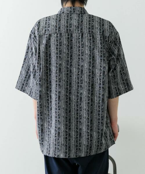 URBAN RESEARCH ITEMS / アーバンリサーチ アイテムズ シャツ・ブラウス | リーフプリントオープンカラー半袖シャツ | 詳細25