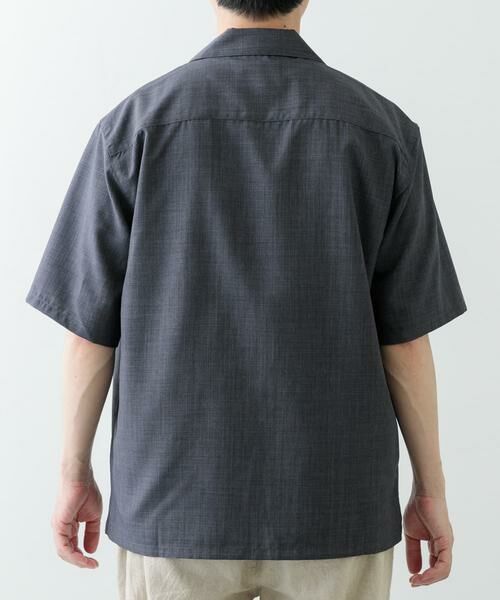 URBAN RESEARCH ITEMS / アーバンリサーチ アイテムズ シャツ・ブラウス | モチーフ刺繍ドライタッチ 半袖シャツ | 詳細18