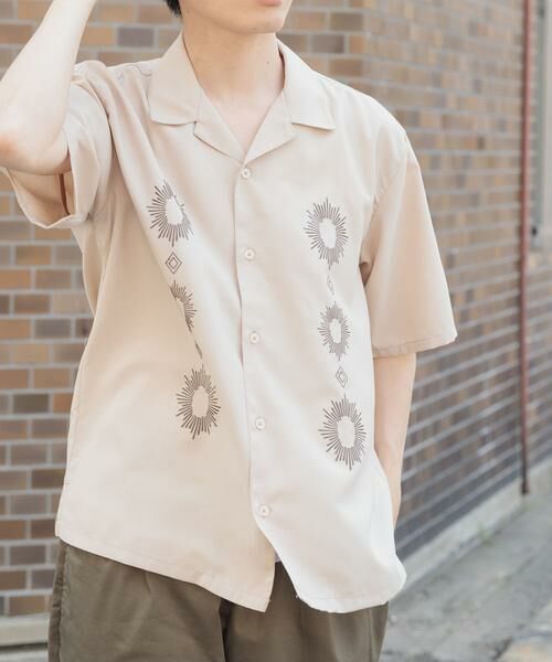 URBAN RESEARCH ITEMS / アーバンリサーチ アイテムズ シャツ・ブラウス | モチーフ刺繍ドライタッチ 半袖シャツ | 詳細21