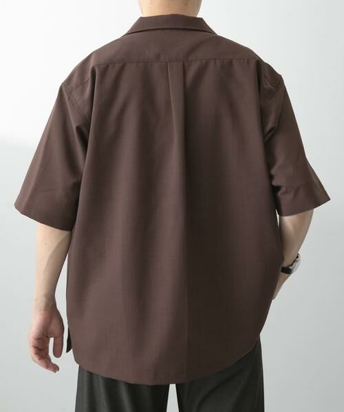 URBAN RESEARCH ITEMS / アーバンリサーチ アイテムズ シャツ・ブラウス | リネンタッチオープンカラーシアーシャツ | 詳細10