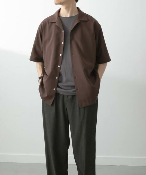 URBAN RESEARCH ITEMS / アーバンリサーチ アイテムズ シャツ・ブラウス | リネンタッチオープンカラーシアーシャツ | 詳細11
