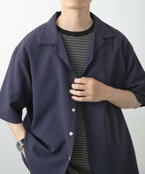URBAN RESEARCH ITEMS / アーバンリサーチ アイテムズ シャツ・ブラウス | リネンタッチオープンカラーシアーシャツ | 詳細19