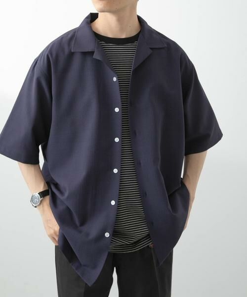 URBAN RESEARCH ITEMS / アーバンリサーチ アイテムズ シャツ・ブラウス | リネンタッチオープンカラーシアーシャツ | 詳細20