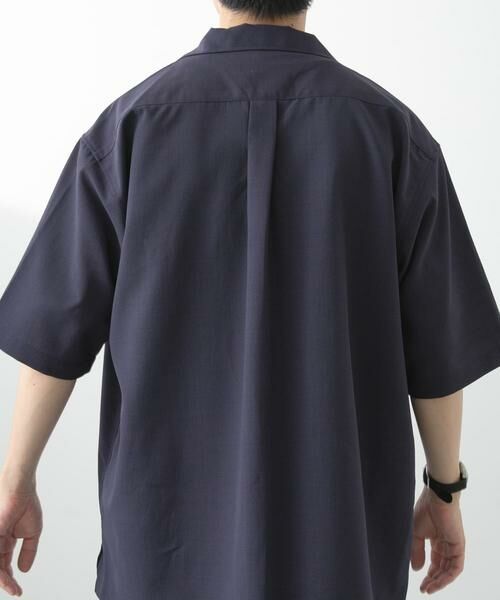 URBAN RESEARCH ITEMS / アーバンリサーチ アイテムズ シャツ・ブラウス | リネンタッチオープンカラーシアーシャツ | 詳細23