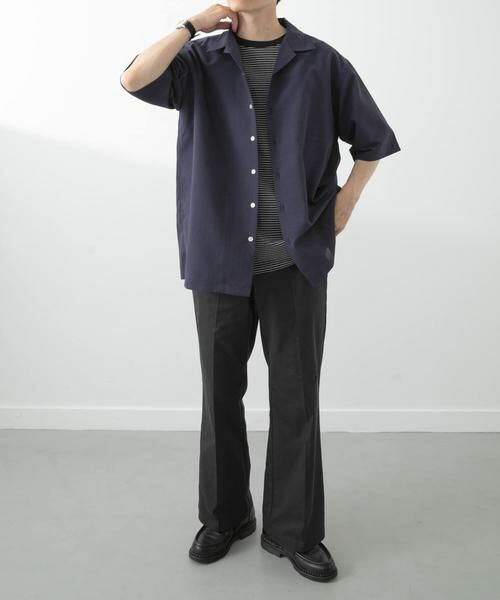 URBAN RESEARCH ITEMS / アーバンリサーチ アイテムズ シャツ・ブラウス | リネンタッチオープンカラーシアーシャツ | 詳細25