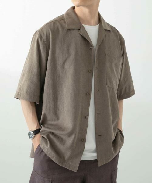 URBAN RESEARCH ITEMS / アーバンリサーチ アイテムズ シャツ・ブラウス | F.S.オープンカラー半袖シャツ | 詳細1