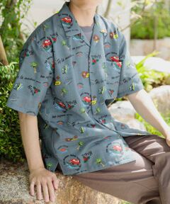 URBAN RESEARCH ITEMS / アーバンリサーチ アイテムズ シャツ・ブラウス | アロハプリントオープンカラー半袖シャツ