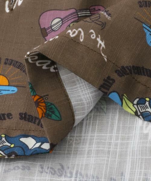 URBAN RESEARCH ITEMS / アーバンリサーチ アイテムズ シャツ・ブラウス | アロハプリントオープンカラー半袖シャツ | 詳細10