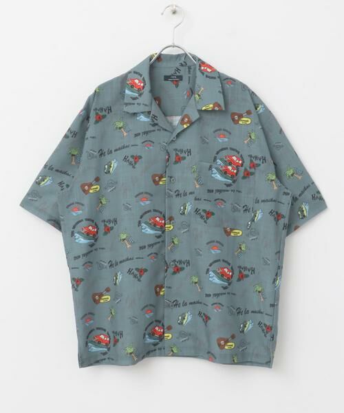 URBAN RESEARCH ITEMS / アーバンリサーチ アイテムズ シャツ・ブラウス | アロハプリントオープンカラー半袖シャツ | 詳細23
