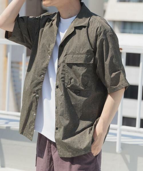 URBAN RESEARCH ITEMS / アーバンリサーチ アイテムズ シャツ・ブラウス | 『セットアップ対応』Nylon Paisley Short-Sleeve Shirts | 詳細1