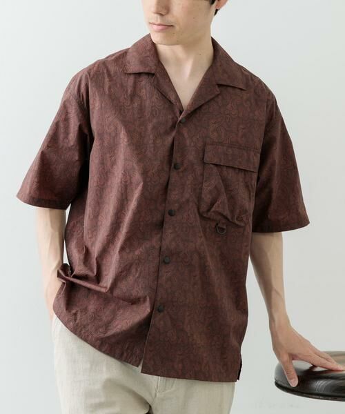 URBAN RESEARCH ITEMS / アーバンリサーチ アイテムズ シャツ・ブラウス | 『セットアップ対応』Nylon Paisley Short-Sleeve Shirts | 詳細5