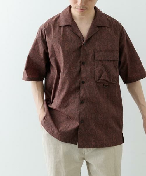 URBAN RESEARCH ITEMS / アーバンリサーチ アイテムズ シャツ・ブラウス | 『セットアップ対応』Nylon Paisley Short-Sleeve Shirts | 詳細6