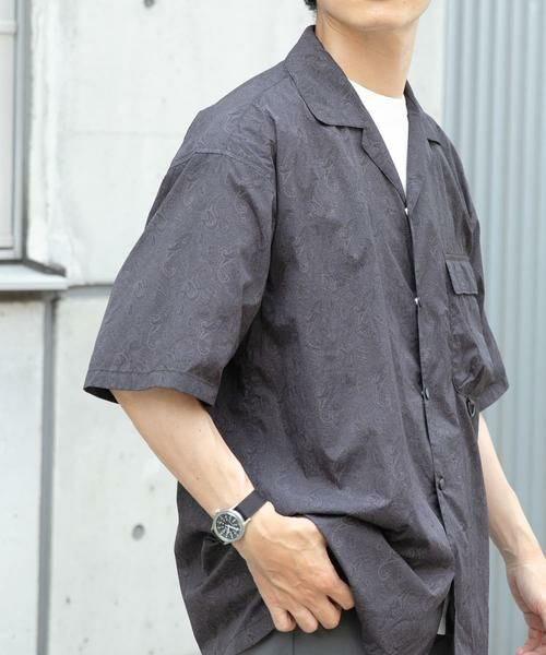 URBAN RESEARCH ITEMS / アーバンリサーチ アイテムズ シャツ・ブラウス | 『セットアップ対応』Nylon Paisley Short-Sleeve Shirts | 詳細15