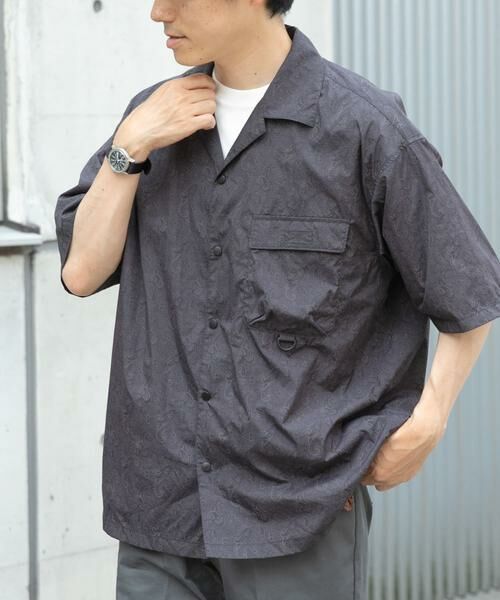 URBAN RESEARCH ITEMS / アーバンリサーチ アイテムズ シャツ・ブラウス | 『セットアップ対応』Nylon Paisley Short-Sleeve Shirts | 詳細17