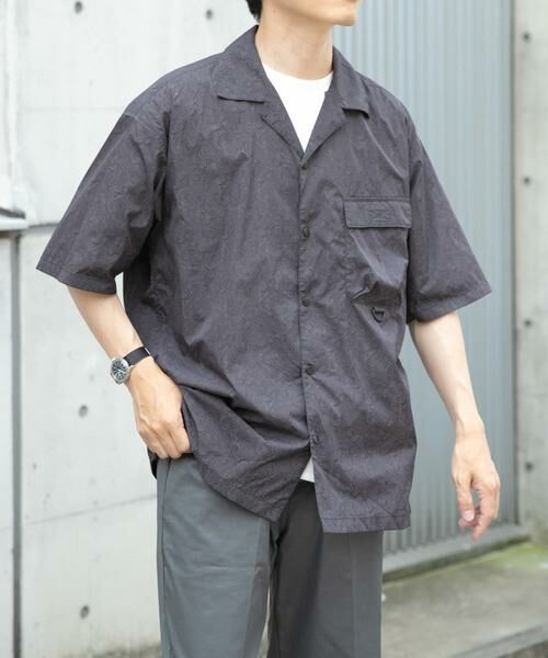 URBAN RESEARCH ITEMS / アーバンリサーチ アイテムズ シャツ・ブラウス | 『セットアップ対応』Nylon Paisley Short-Sleeve Shirts | 詳細18