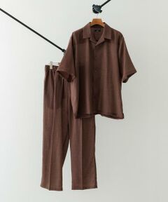 URBAN RESEARCH ITEMS / アーバンリサーチ アイテムズ シャツ・ブラウス | クレープオープンカラーシャツ+パンツSET