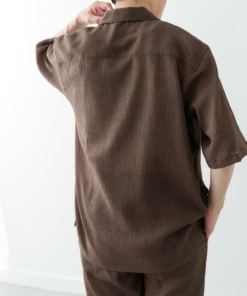 URBAN RESEARCH ITEMS / アーバンリサーチ アイテムズ シャツ・ブラウス | クレープオープンカラーシャツ+パンツSET | 詳細15
