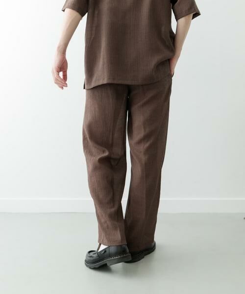 URBAN RESEARCH ITEMS / アーバンリサーチ アイテムズ シャツ・ブラウス | クレープオープンカラーシャツ+パンツSET | 詳細19