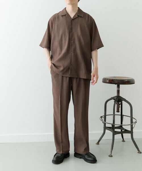 URBAN RESEARCH ITEMS / アーバンリサーチ アイテムズ シャツ・ブラウス | クレープオープンカラーシャツ+パンツSET | 詳細20