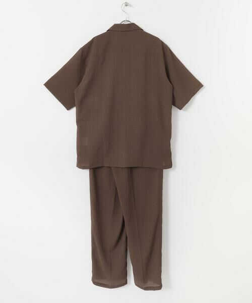URBAN RESEARCH ITEMS / アーバンリサーチ アイテムズ シャツ・ブラウス | クレープオープンカラーシャツ+パンツSET | 詳細26