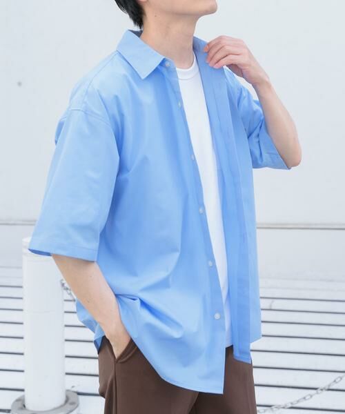 URBAN RESEARCH ITEMS / アーバンリサーチ アイテムズ シャツ・ブラウス | 抗菌防臭ブロードショートスリーブシャツ | 詳細21