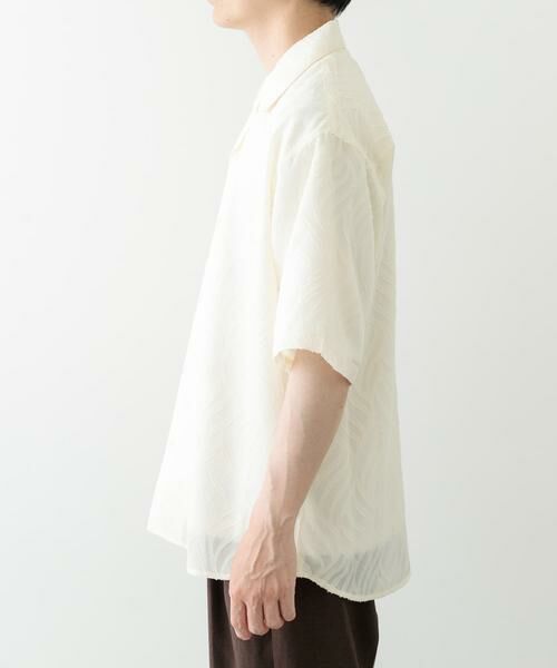 URBAN RESEARCH ITEMS / アーバンリサーチ アイテムズ シャツ・ブラウス | ウェーブカッティングオープンカラーシアーシャツ | 詳細16
