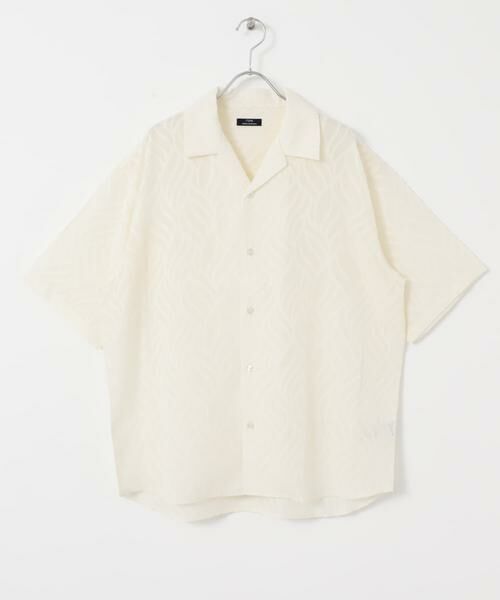 URBAN RESEARCH ITEMS / アーバンリサーチ アイテムズ シャツ・ブラウス | ウェーブカッティングオープンカラーシアーシャツ | 詳細18