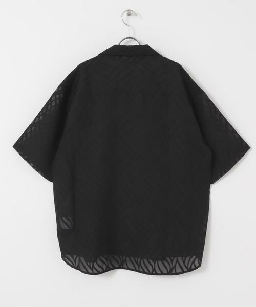 URBAN RESEARCH ITEMS / アーバンリサーチ アイテムズ シャツ・ブラウス | ウェーブカッティングオープンカラーシアーシャツ | 詳細28