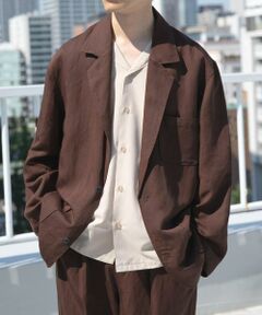 URBAN RESEARCH ITEMS / アーバンリサーチ アイテムズ その他アウター | Linen Blend Tailored Shirts Jacket