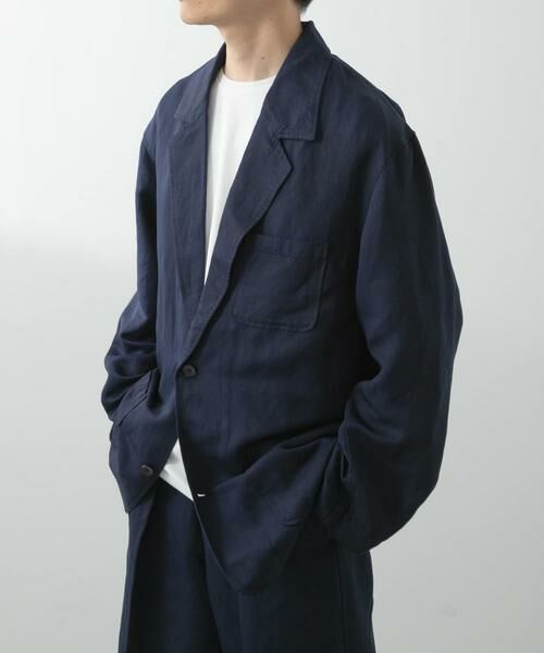 URBAN RESEARCH ITEMS / アーバンリサーチ アイテムズ その他アウター | Linen Blend Tailored Shirts Jacket | 詳細19
