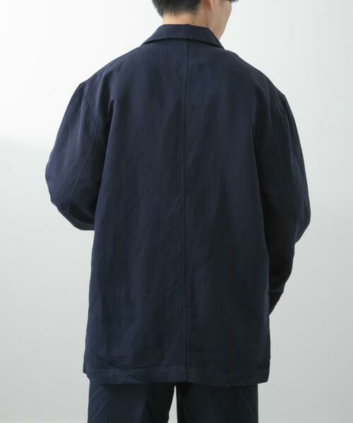 URBAN RESEARCH ITEMS / アーバンリサーチ アイテムズ その他アウター | Linen Blend Tailored Shirts Jacket | 詳細20