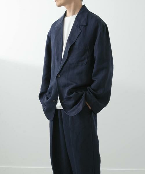 URBAN RESEARCH ITEMS / アーバンリサーチ アイテムズ その他アウター | Linen Blend Tailored Shirts Jacket | 詳細21