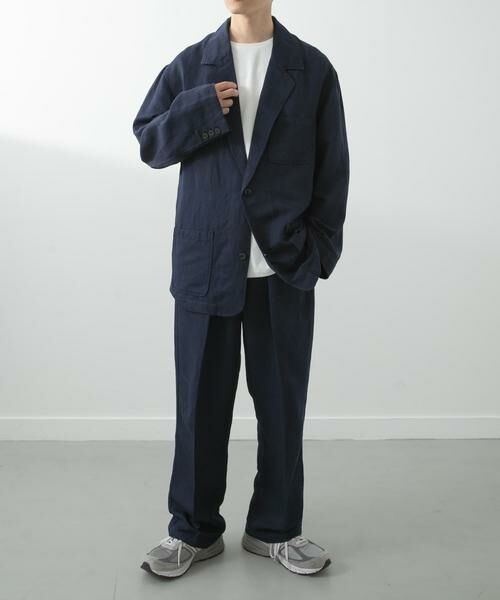 URBAN RESEARCH ITEMS / アーバンリサーチ アイテムズ その他アウター | Linen Blend Tailored Shirts Jacket | 詳細22