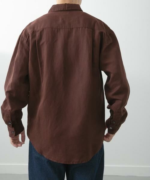 URBAN RESEARCH ITEMS / アーバンリサーチ アイテムズ シャツ・ブラウス | Linen Blend Pullover Shirts | 詳細2